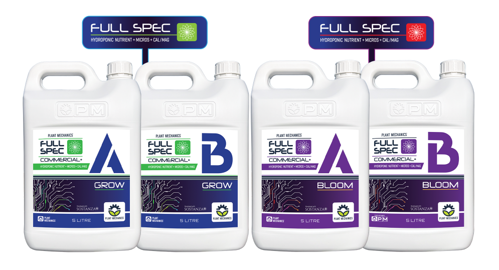 Plant Mechanics Full Spec nutrient group shot